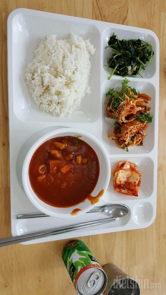 구내식당 점심