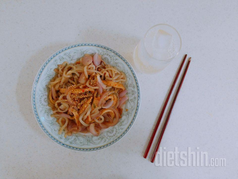 우동곤약국수 너무 맛있어요♡