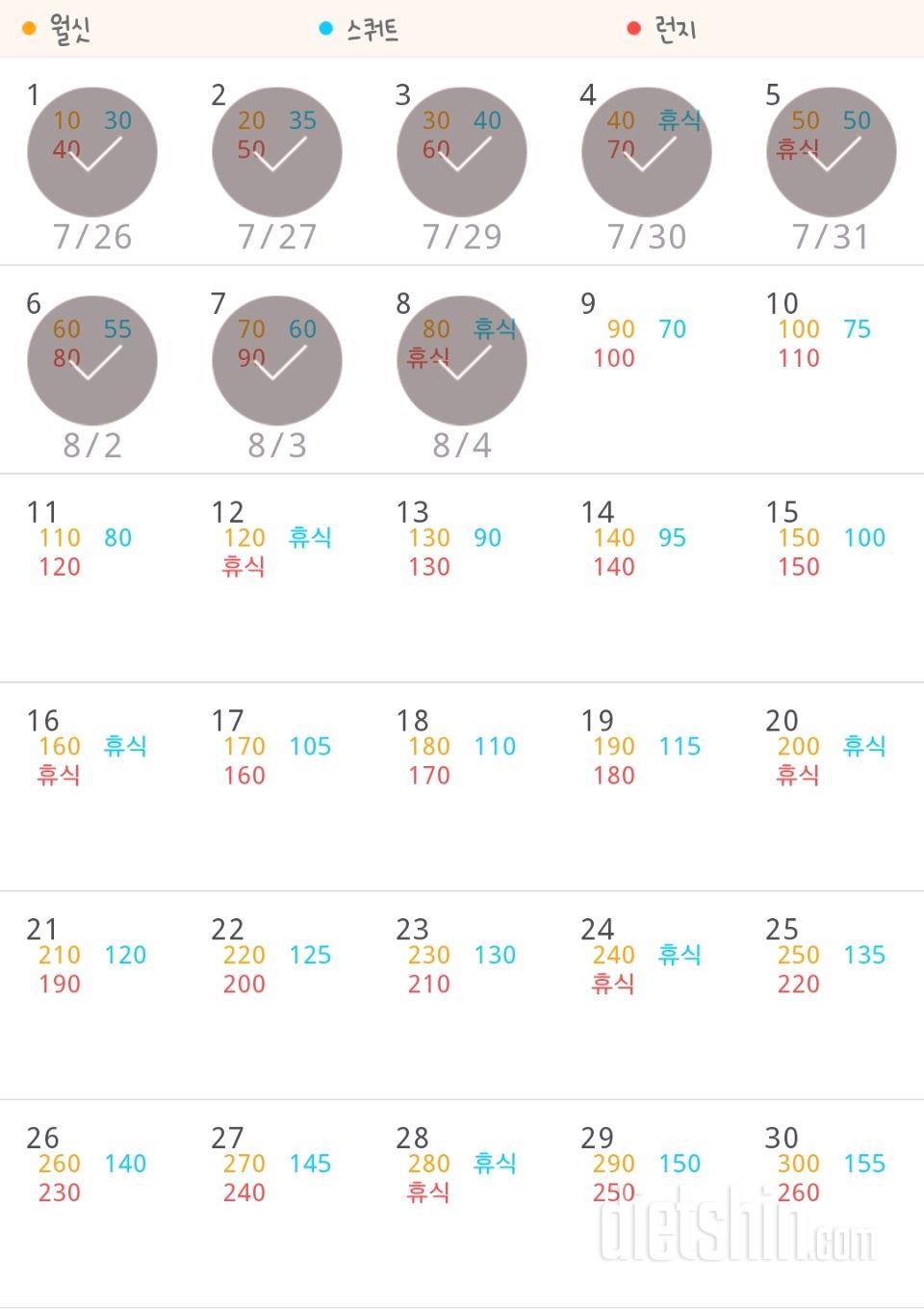 30일 다리라인 만들기 8일차 성공!