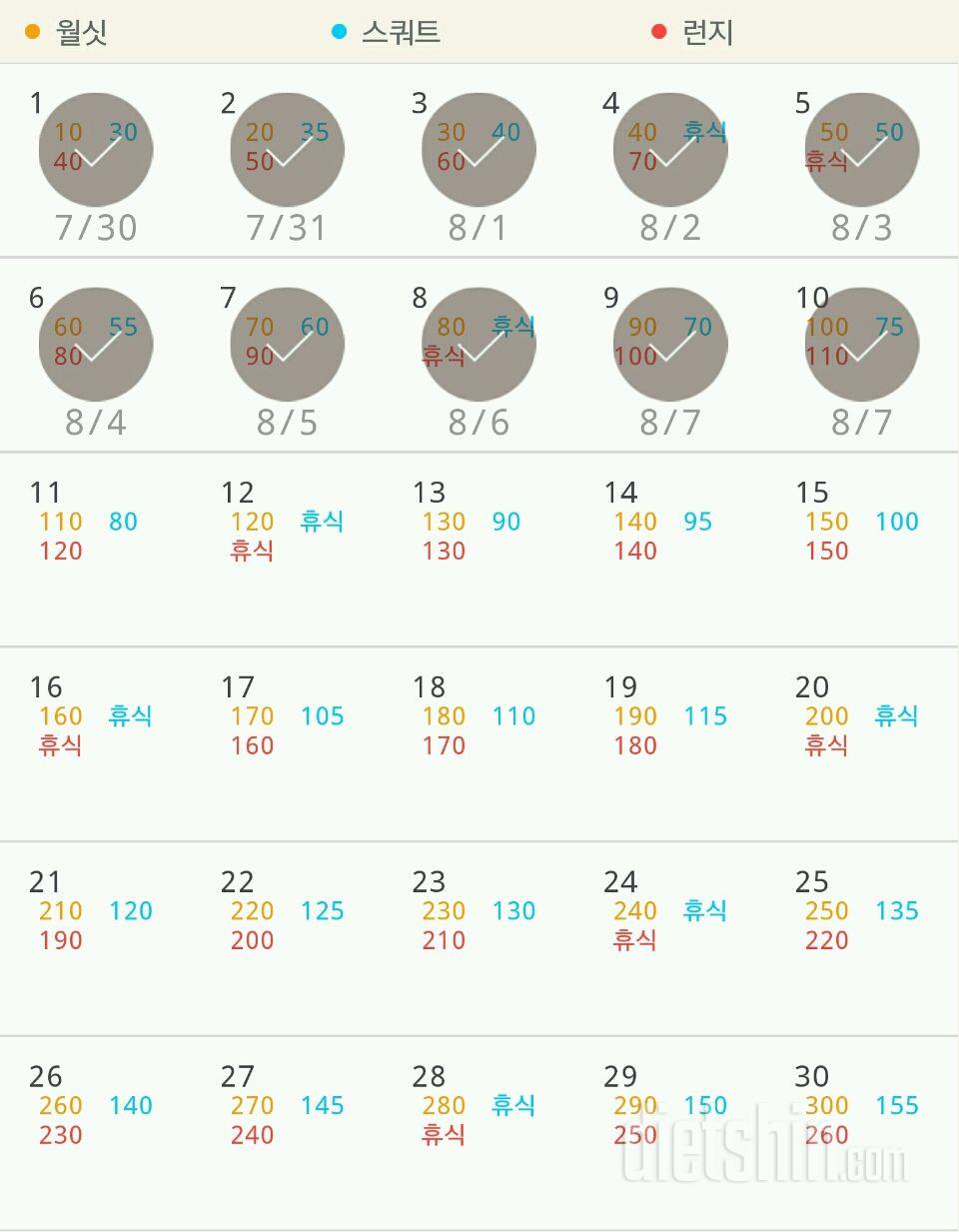 30일 다리라인 만들기 70일차 성공!