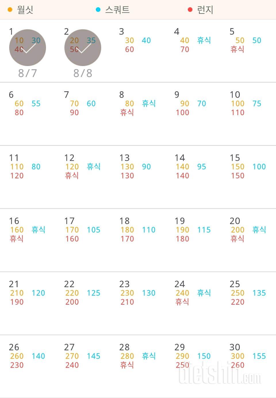 30일 다리라인 만들기 32일차 성공!