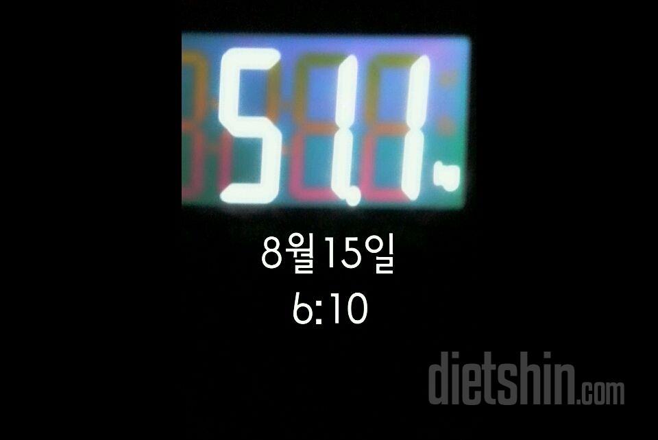 8월15일 아침