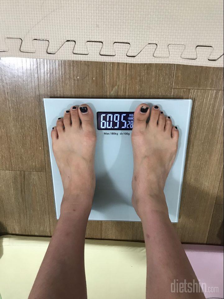 키 172cm / 83kg에서60kg 5개월만에 다이어트 성공 !