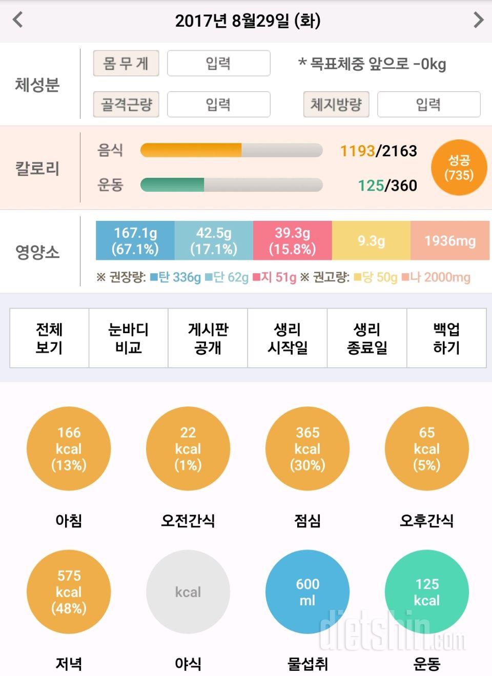 30일 당줄이기 10일차 성공!