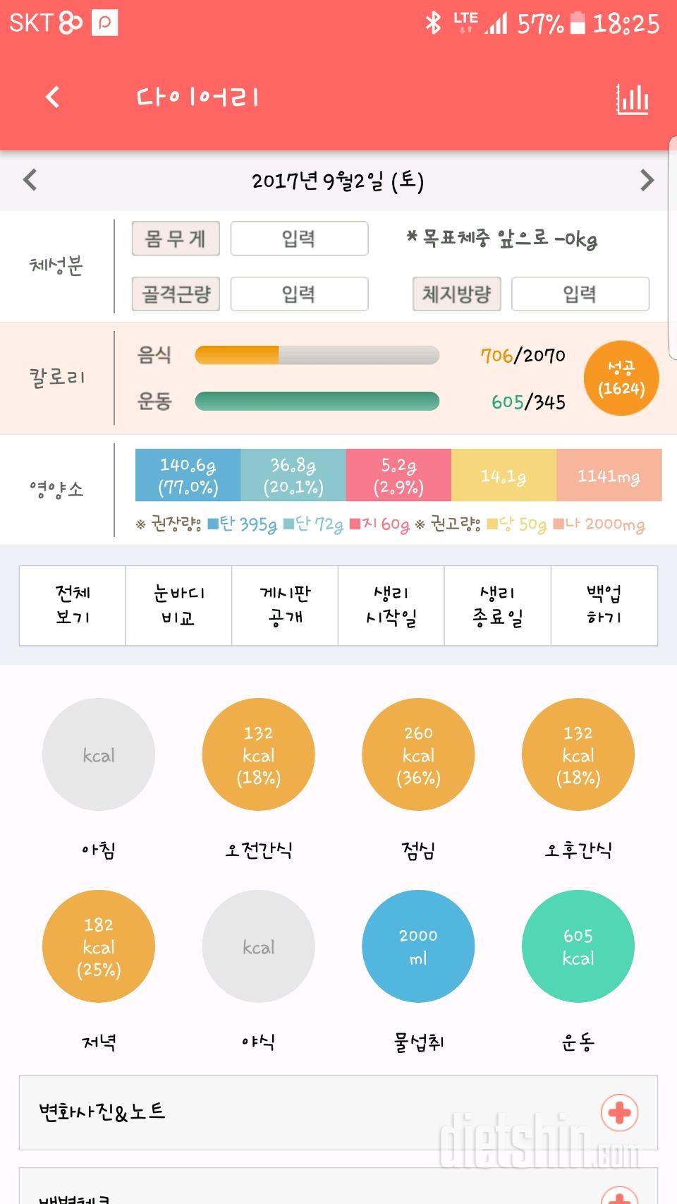 30일 야식끊기 15일차 성공!