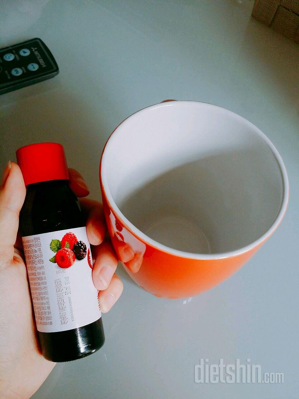 커피대신홍초마시기!