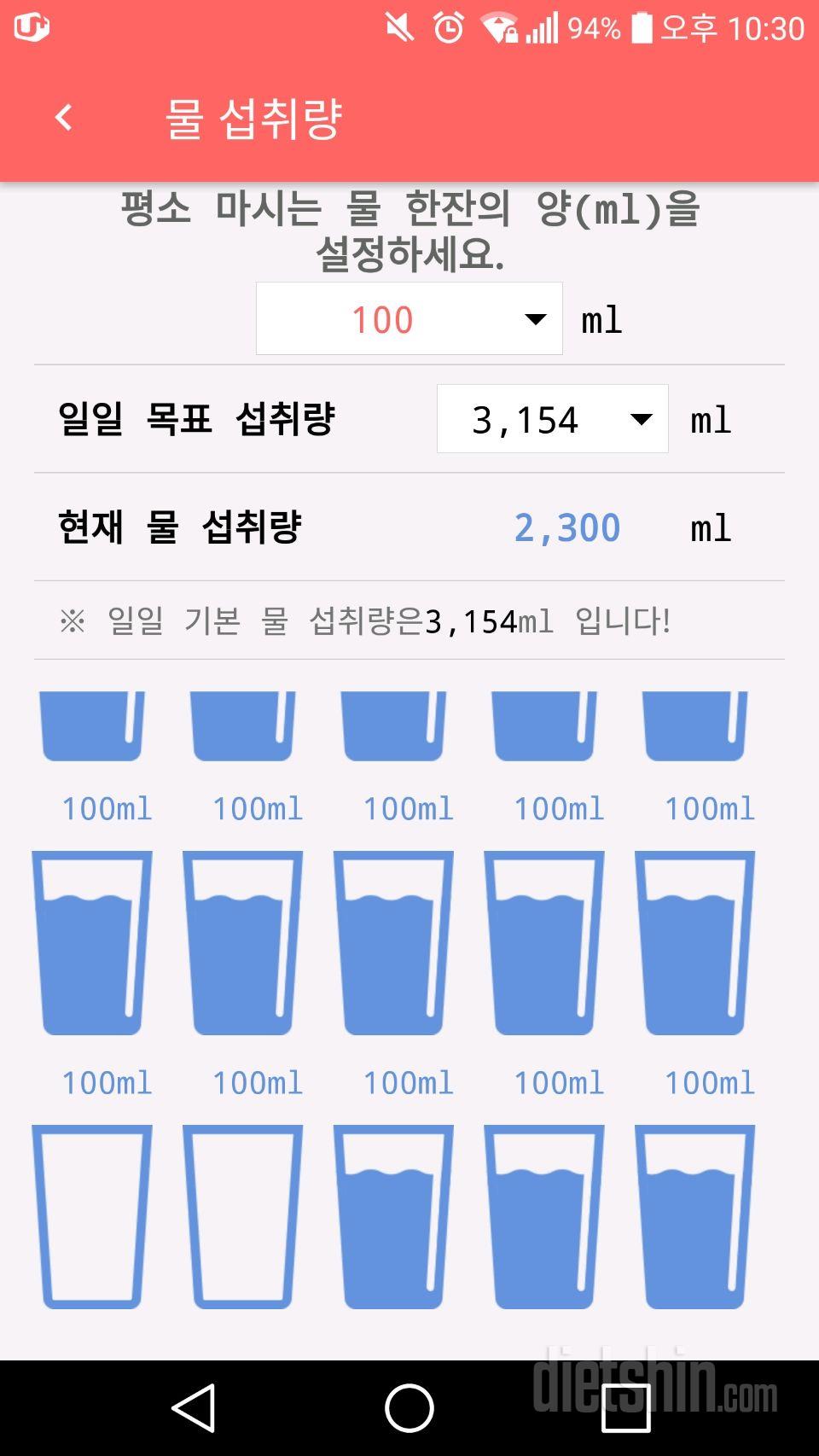 30일 하루 2L 물마시기 120일차 성공!