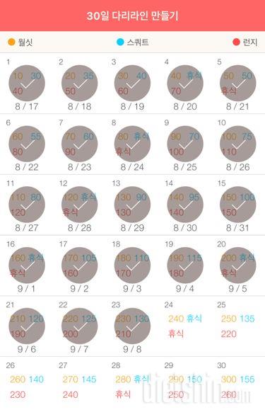 30일 다리라인 만들기 113일차 성공!