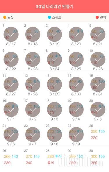 30일 다리라인 만들기 114일차 성공!