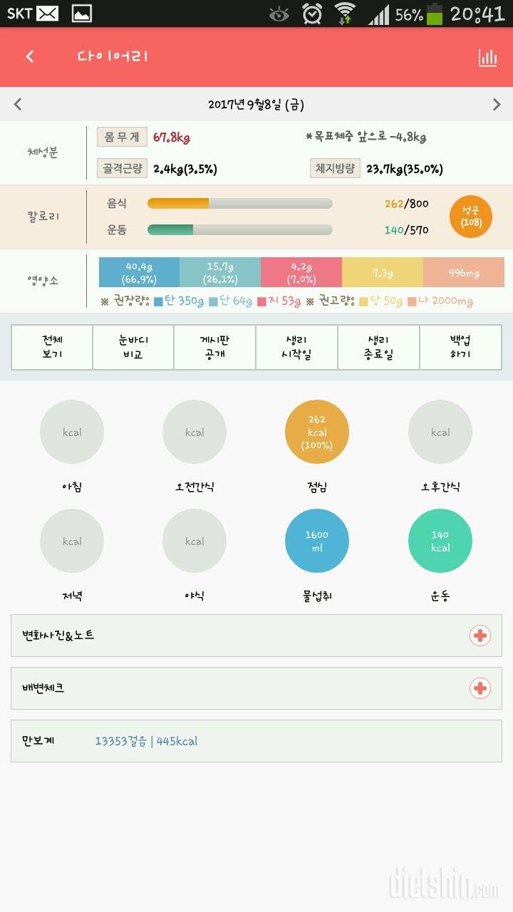 30일 만보 걷기 11일차 성공!