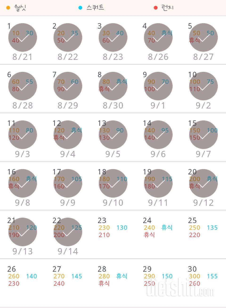 30일 다리라인 만들기 22일차 성공!