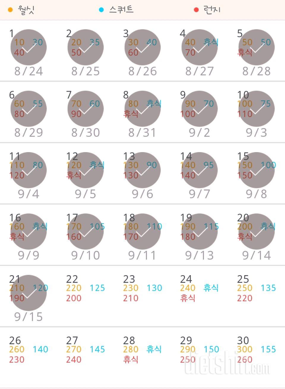 30일 다리라인 만들기 21일차 성공!