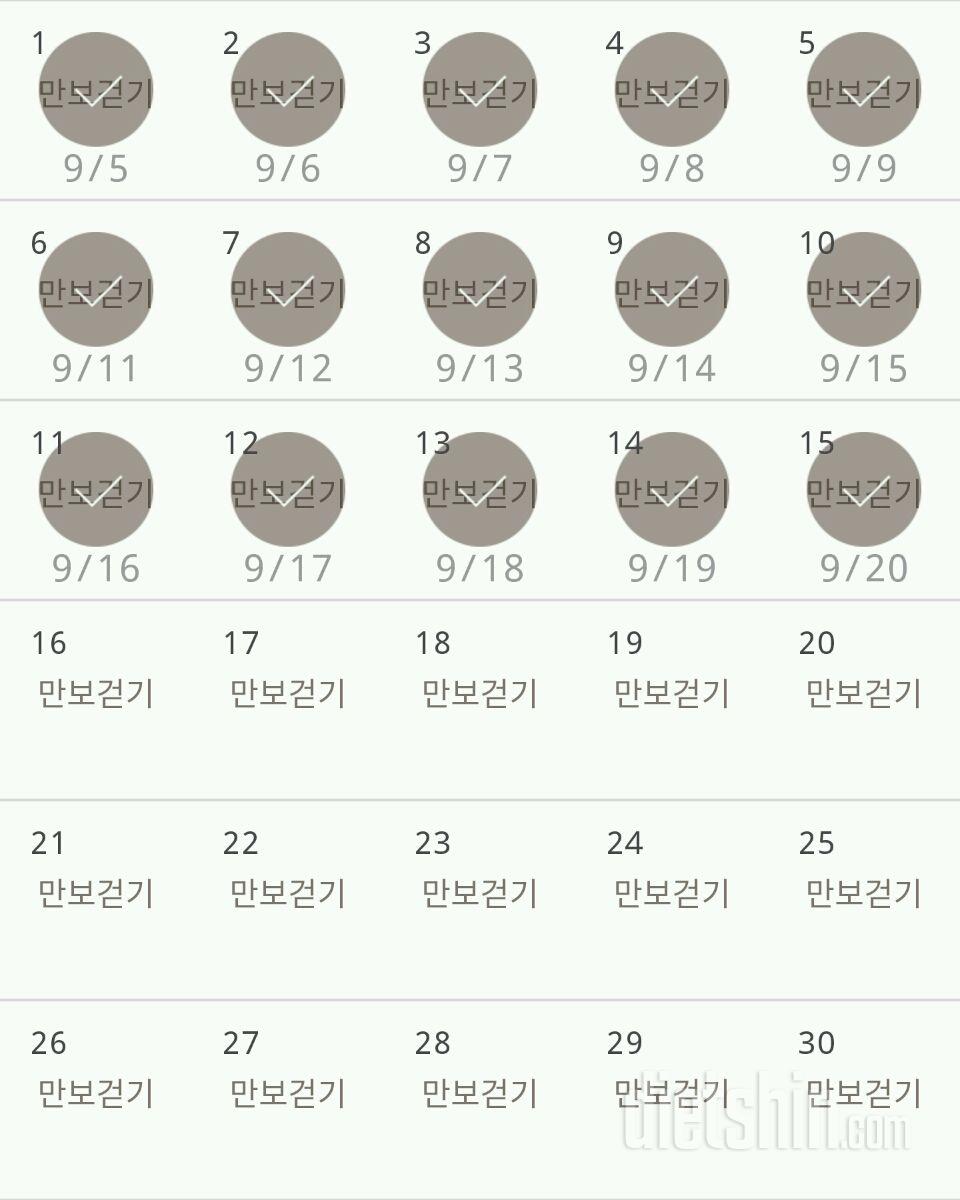 30일 만보 걷기 105일차 성공!