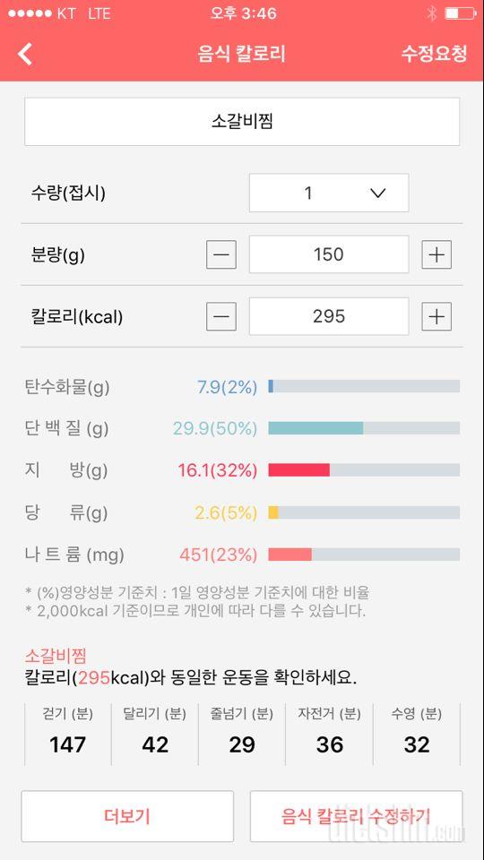 소갈비찜에 양념은 포함 안된 거겠죠?