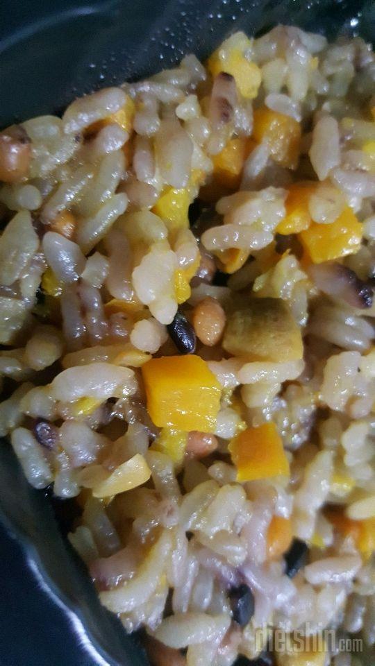 나마시떼 도시락 단호박영양밥 씨앗스테이크