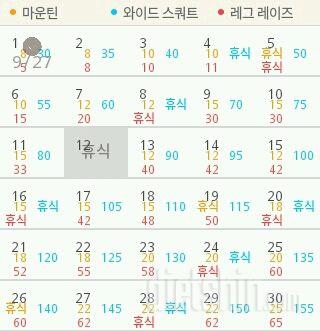 30일 체지방 줄이기 1일차 성공!