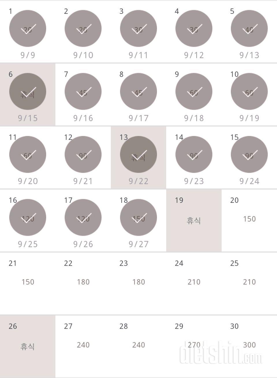 30일 플랭크 228일차 성공!