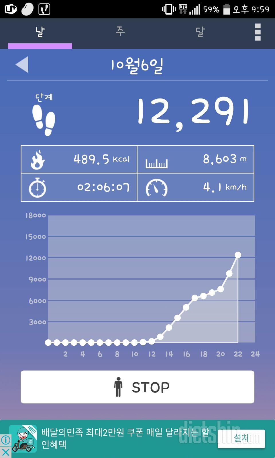 30일 만보 걷기 27일차 성공!