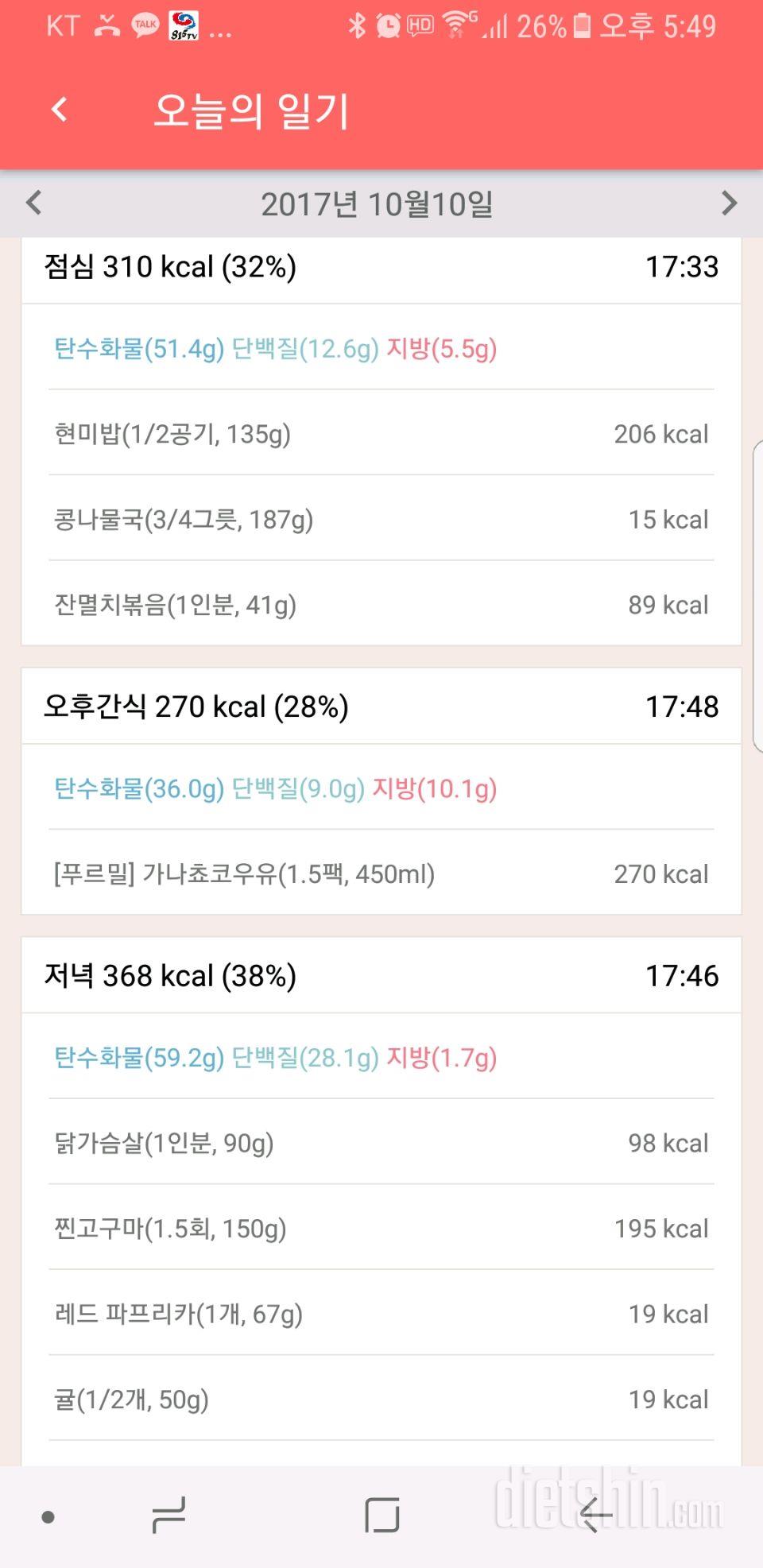 30일 밀가루 끊기 31일차 성공!