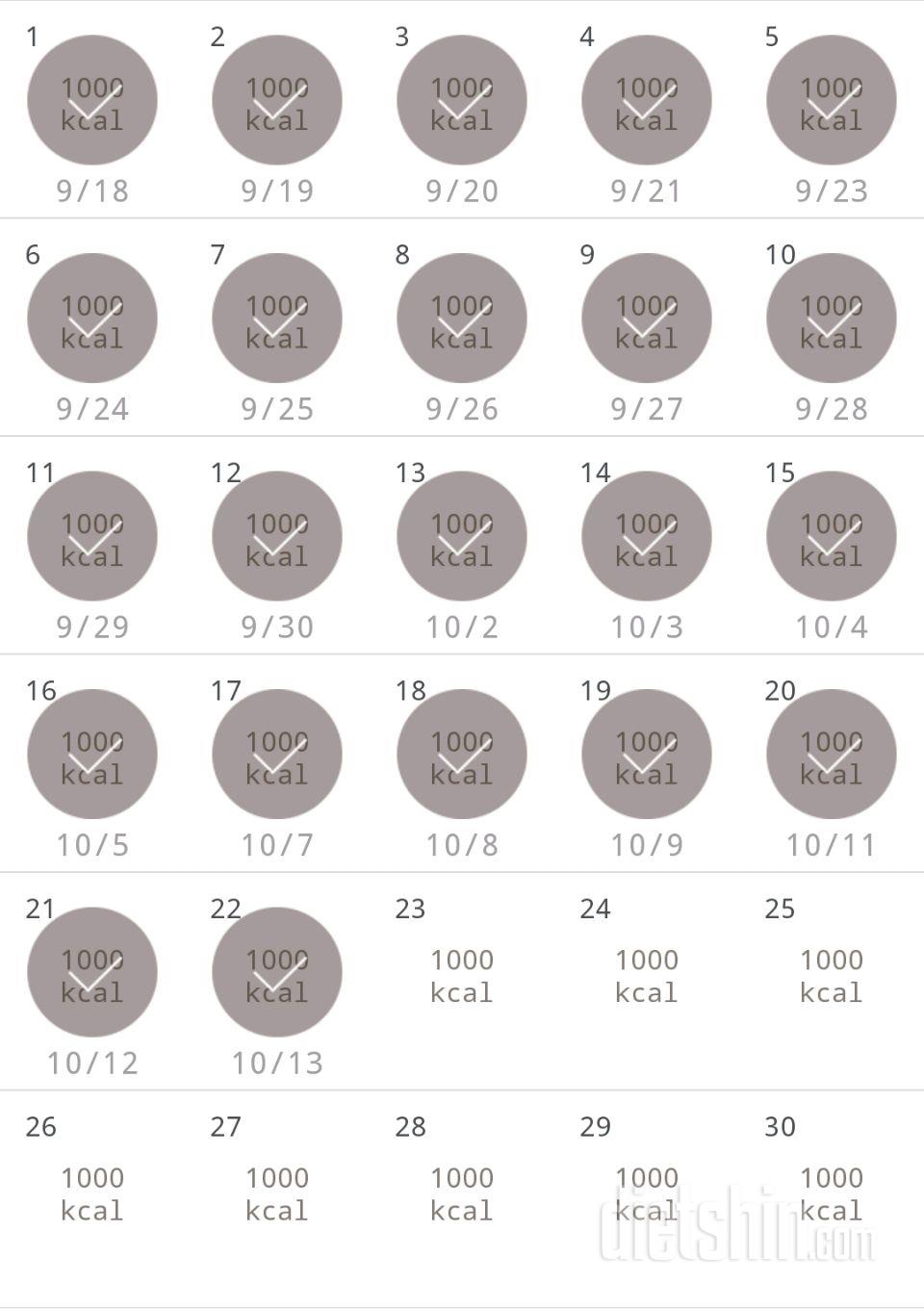 30일 1,000kcal 식단 112일차 성공!