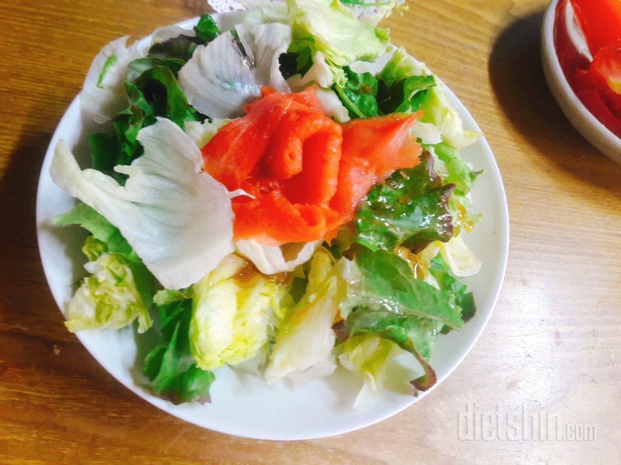 [2] 포만감도 맛도 색감도 다 잡는 연어🐟 또띠아 롤🌯!