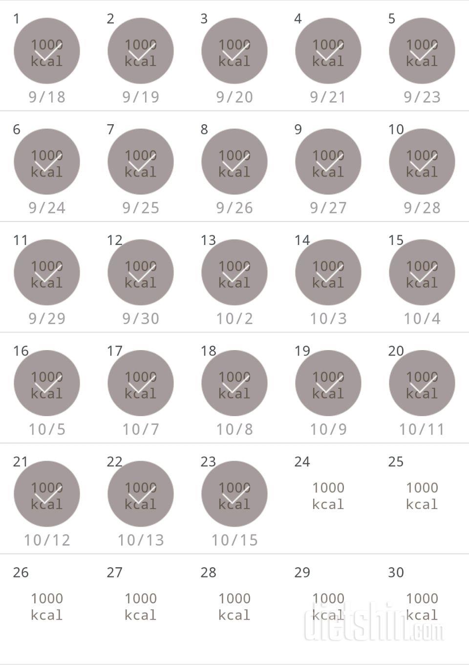 30일 1,000kcal 식단 113일차 성공!