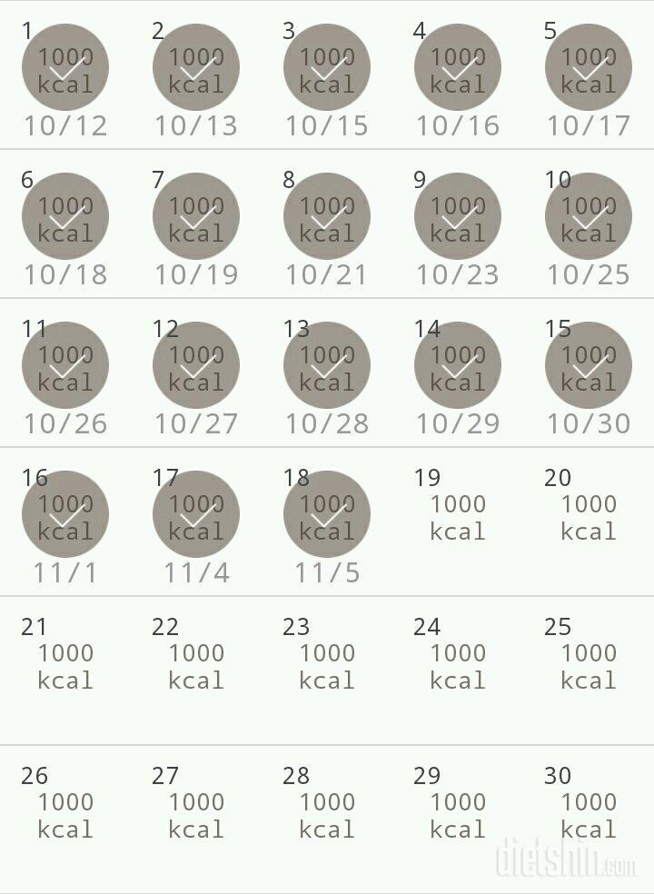 30일 1,000kcal 식단 48일차 성공!