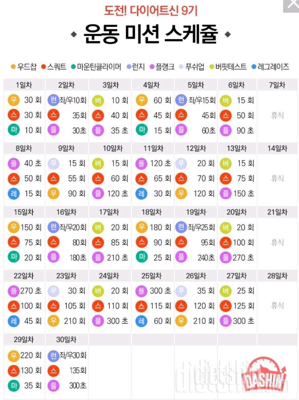 [다신 9기 운동미션] 6일차 등록완료