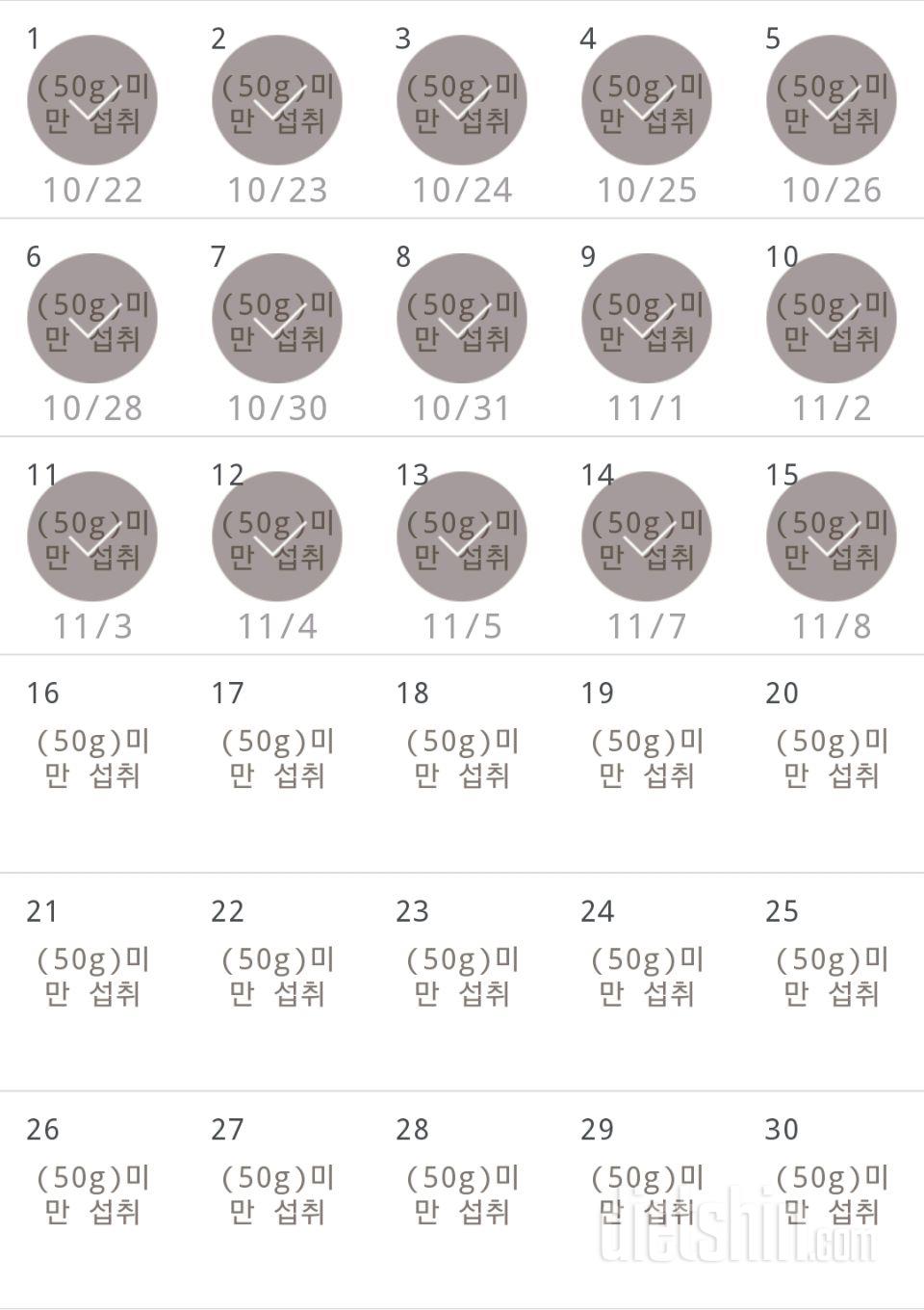 30일 당줄이기 45일차 성공!