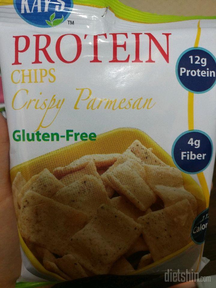 단백질 칩스 크리스피 파머산 과자 먹어봤오욤😄
