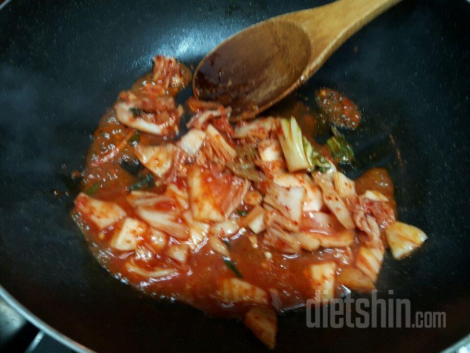 🐷유산균 건강한 김치 꿀맛볶음밥(+김치 맛비교 한줄평가)🐷