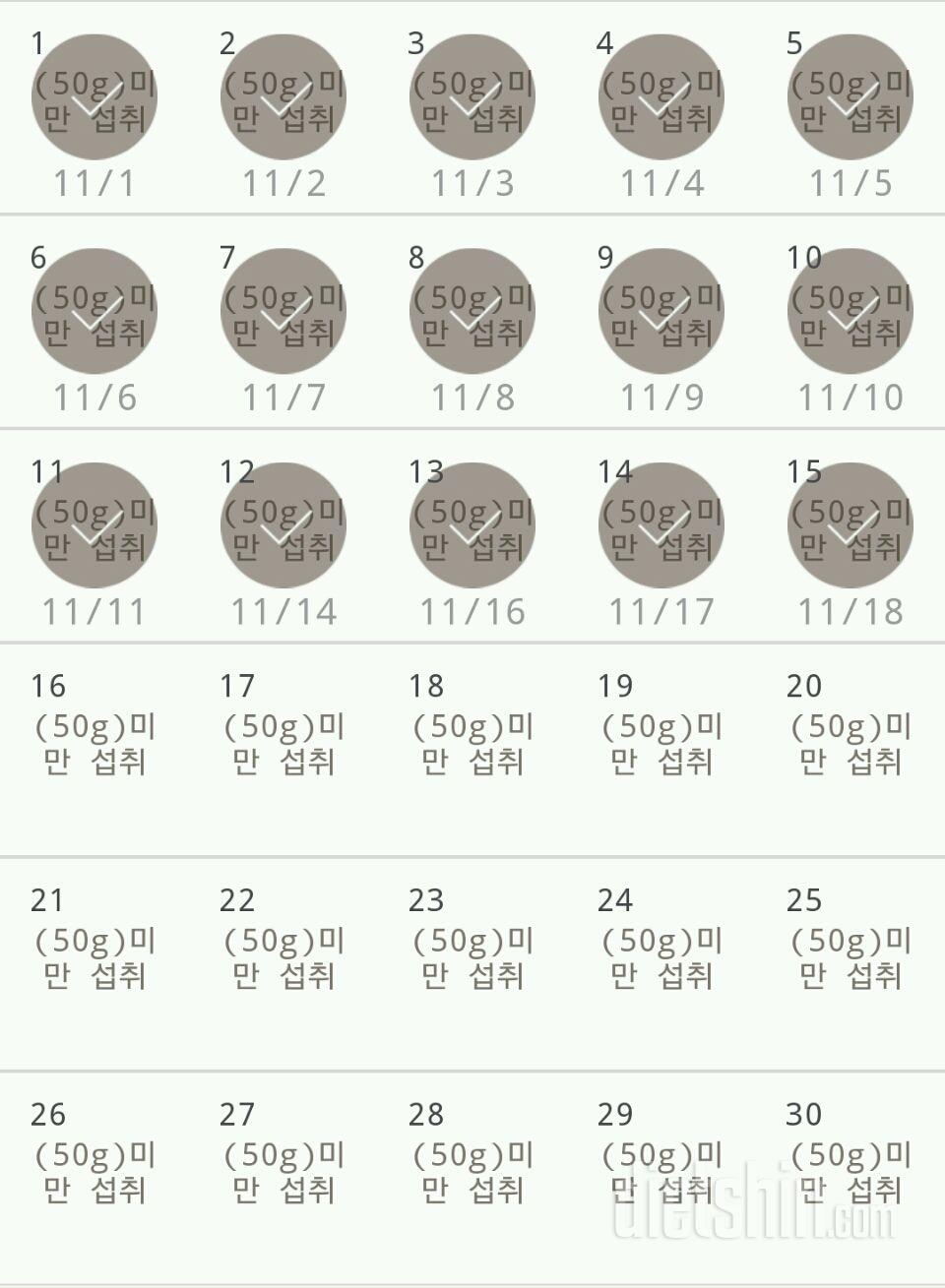 30일 당줄이기 75일차 성공!