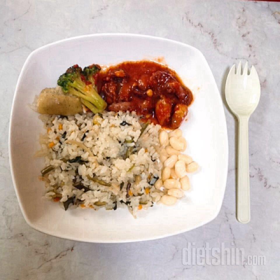 [밥먹을시간] 5가지나물밥&낙지볶음 맛