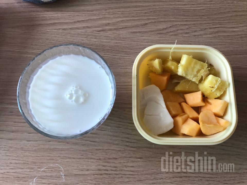 음식 (513kcal) 먹었다