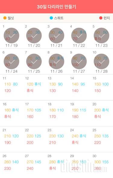 30일 다리라인 만들기 190일차 성공!