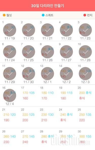 30일 다리라인 만들기 196일차 성공!