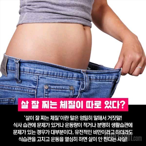 잘못된 다이어트 상식