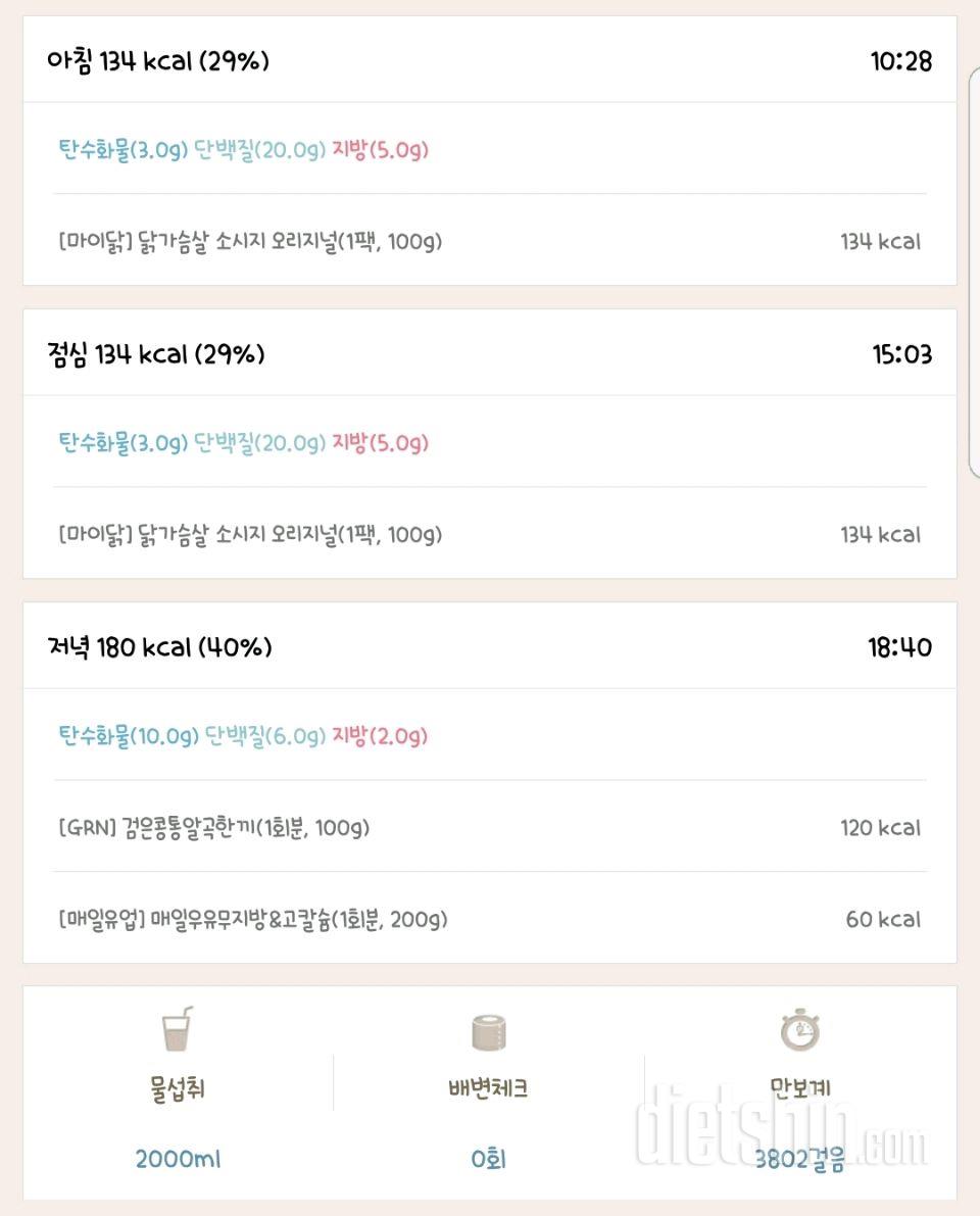 30일 밀가루 끊기 2일차 성공!