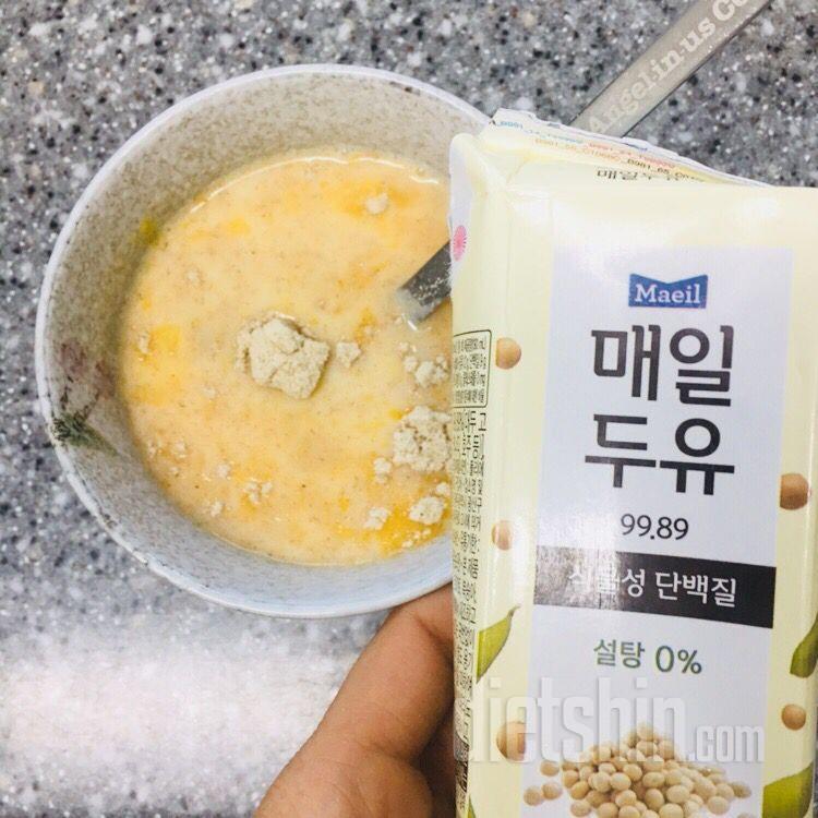 매일두유로 계란말이!!