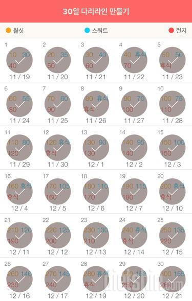 30일 다리라인 만들기 210일차 성공!