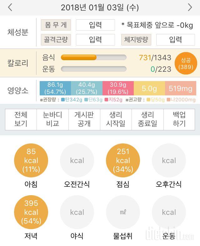 30일 1,000kcal 식단 28일차 성공!