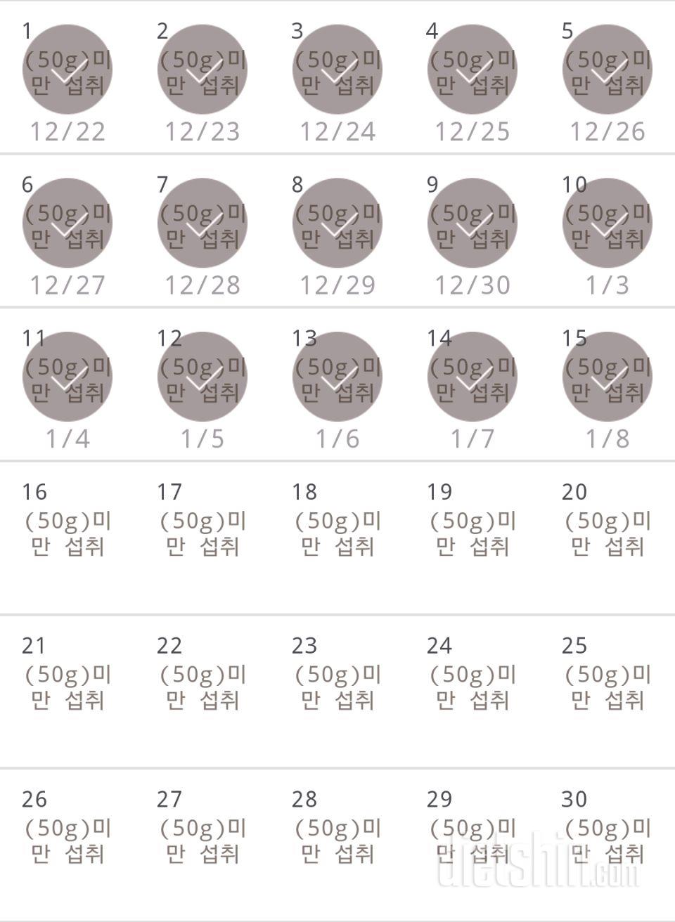 30일 당줄이기 45일차 성공!