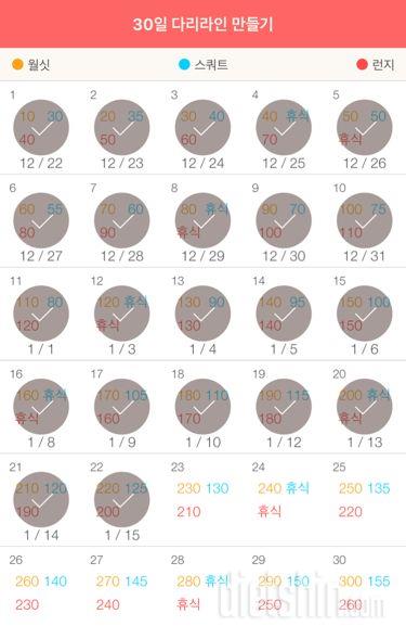 30일 다리라인 만들기 232일차 성공!