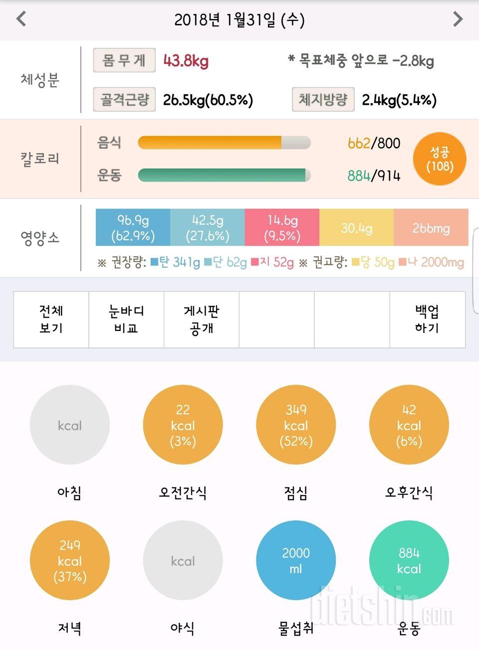 30일 1,000kcal 식단 236일차 성공!