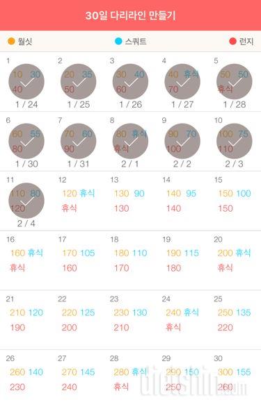 30일 다리라인 만들기 251일차 성공!