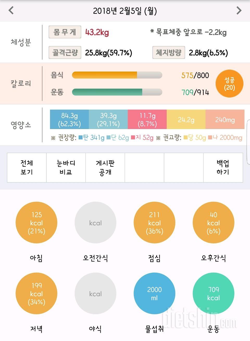 30일 1,000kcal 식단 241일차 성공!