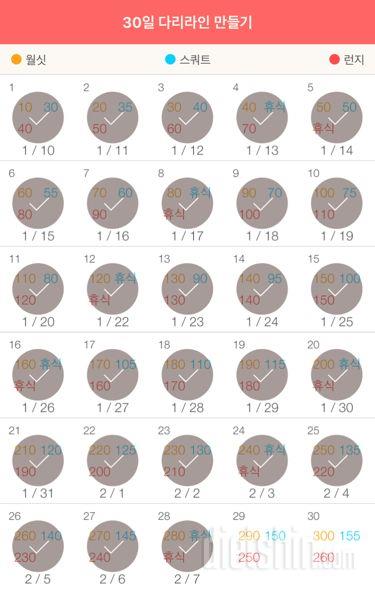 30일 다리라인 만들기 28일차 성공!