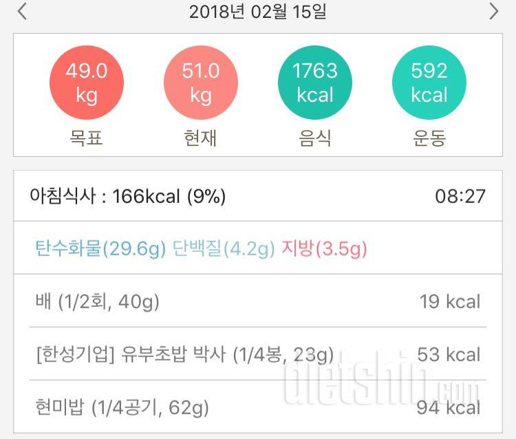 2/15 식이 운동-만보했어요