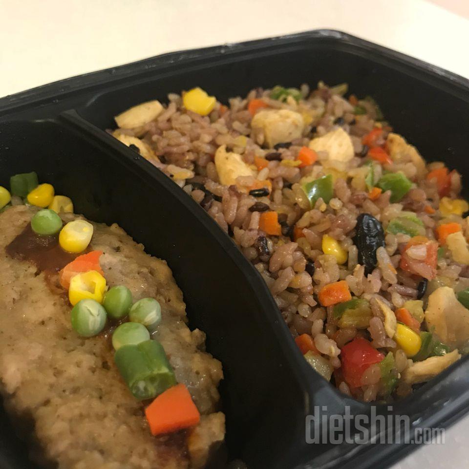 💙이젠슬림 건강 도시락💙 탄두리닭가슴살현미밥+참스테이크