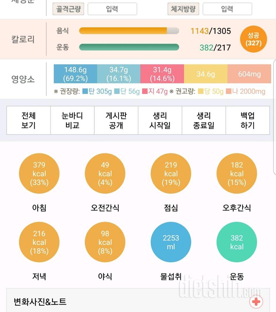 30일 당줄이기 4일차 성공!